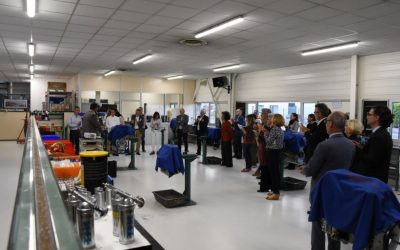 Hydrogen test bench inauguration evening